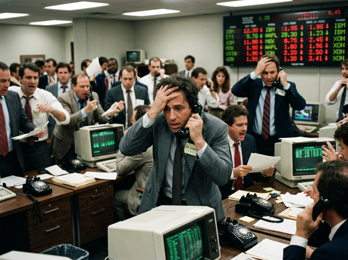 Segunda-feira Negra: o dia em que Wall Street perdeu US$ 500 bilhões em poucas horas
